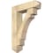 Ekena Millwork Merced Arts and Crafts Rough Sawn Bracket w/ Offset Brace, Douglas Fir, 8"W x 30"D x 42"H BKT0806X30X42MRC03RDF - alternate 1